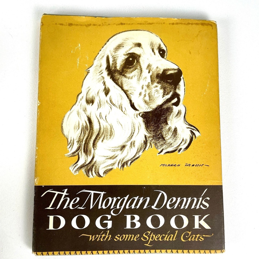 1946 Morgan Dennis Dog Book With Some Special Cats Viking Press HC/DJ